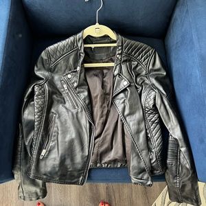 BLANK NYC BLACK Leather Jacket